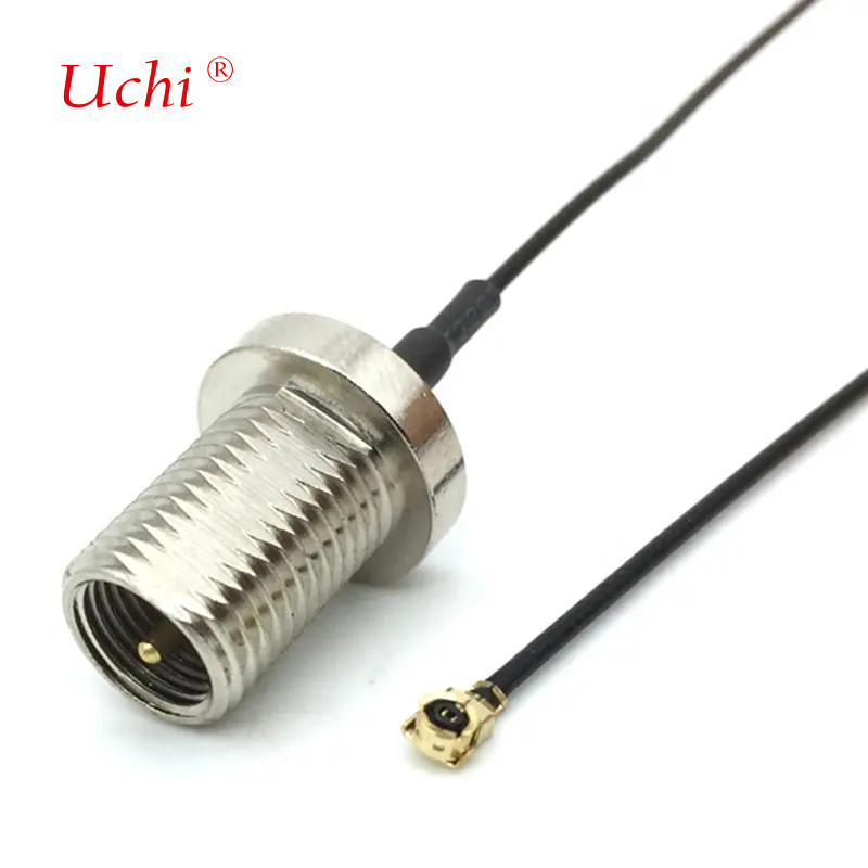 کانکتور جک RP SMA مستقیم زنانه به RP SMA مستقیم با کابل 10cm 15 20cm 1m Rf Coaxial Rg Rg316 Rg174