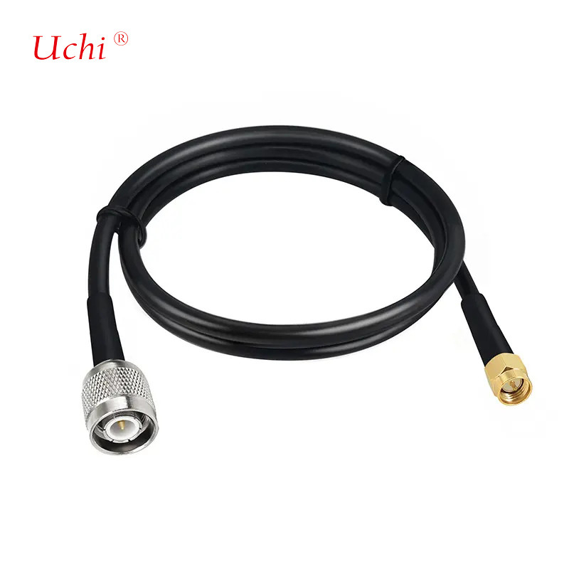 RG58 SMA مرد به TNC مرد از دست دادن کم 50 Ohm RF کابل همبند آداپتور TNC به SMA کابل تمدید برای دستگاه های LAN بی سیم