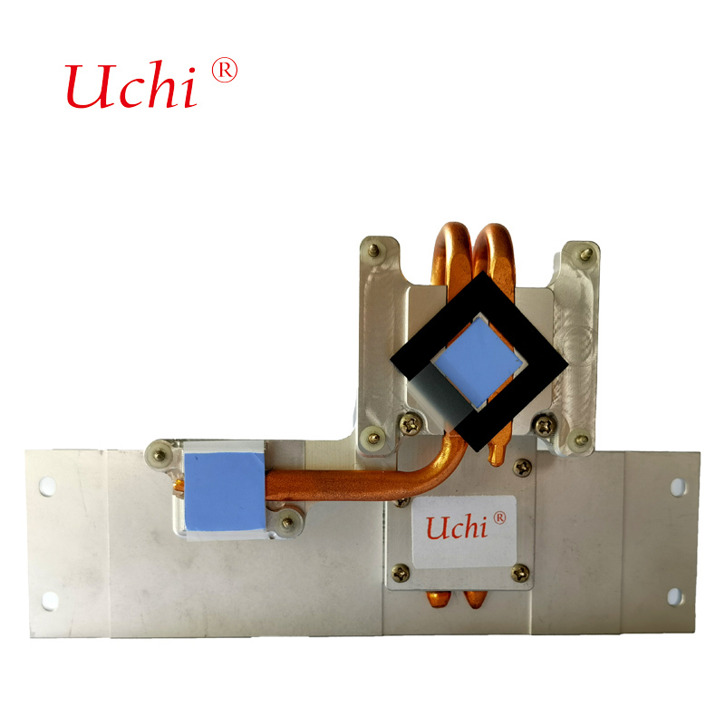فرز CNC اکستروژن آلومینیوم برای رادیاتورهای لوله حرارتی مورد استفاده در خنک کننده آکواریوم