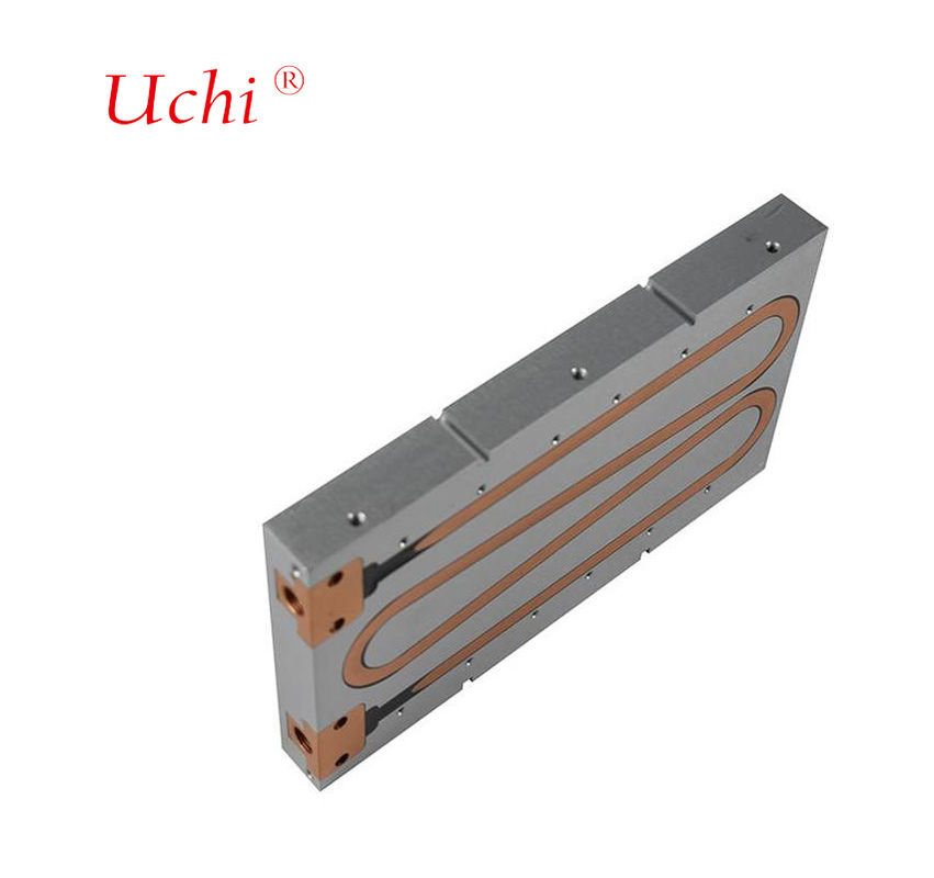 بلوک خنککننده مایع سفارشی 30 میلیمتری با خنککننده آبی ساخته شده از آلیاژ آلومینیوم