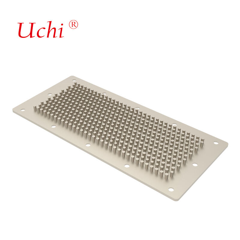 هیت سینک مسی مربع ماشینکاری شده با CNC برای CPU، آهنگری سرد