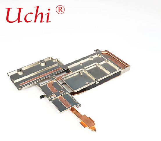 فروش بزرگ لیپ تاپ کامپیوتر حرارتی سینک با فن لوله حرارتی لیپ تاپ رادیاتور یخچال صفحه