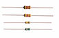 Yellow 10 ohm 1W 5% Carbon Film Resistor For PCB , Carbon Film Fixed Resistors