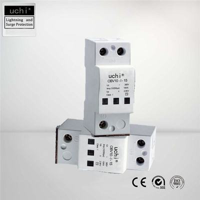 1000VDC دستگاه محافظت در برابر فشار SPD ظرفیت کم SGS تأیید شده است